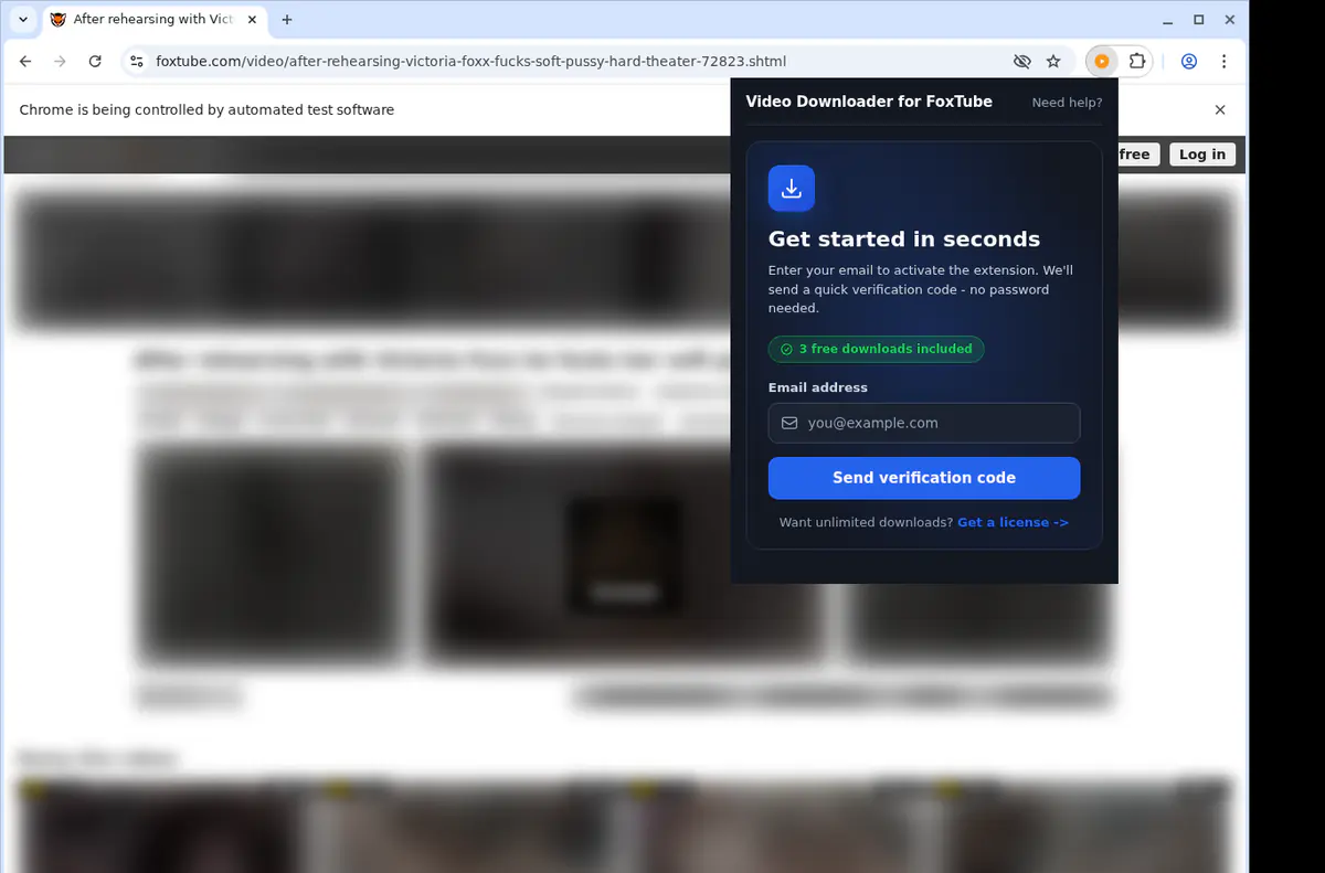 Foxtube Video Downloader screenshot 5